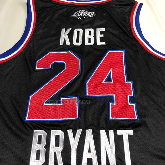 Camiseta All Star 2015 Kobe Bryant #24 Negro